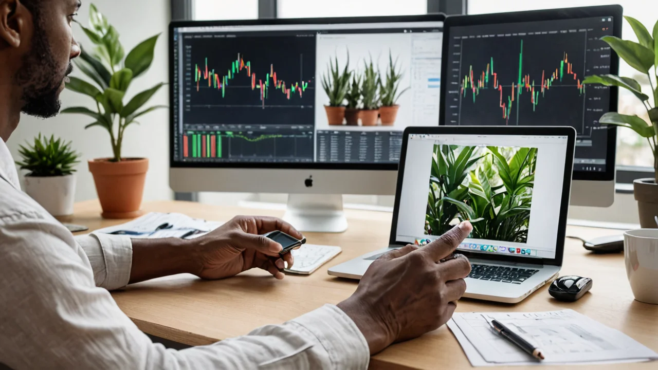 تطبيق iOS للتداول مع HC Securities