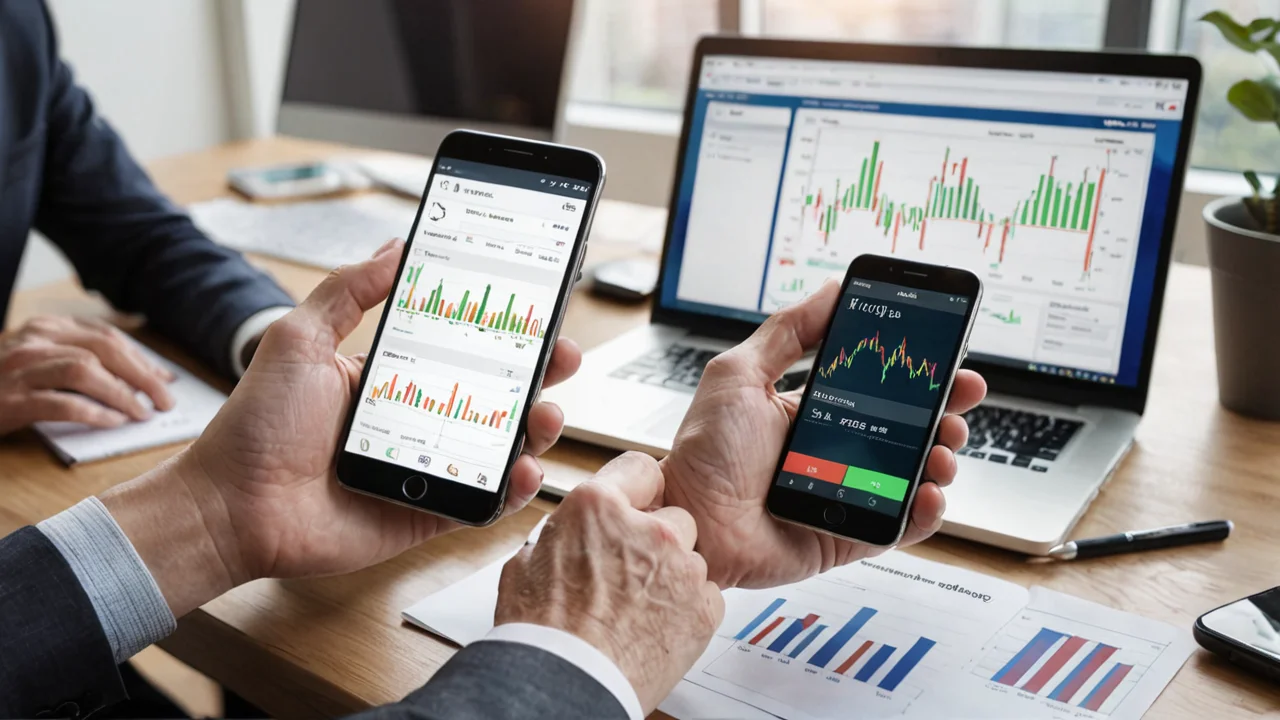 تطبيق iOS للتداول مع HC Securities
